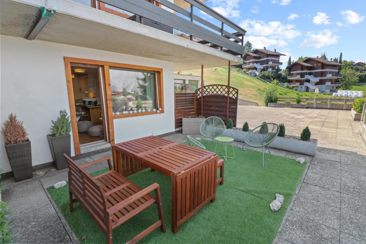 Superbe Appartement Avec Piscine Nendaz Exteriér fotografie