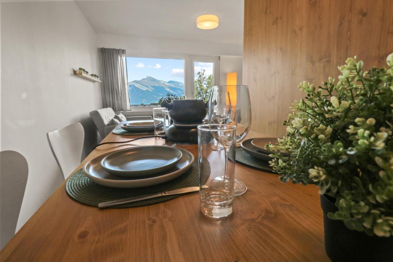 Superbe Appartement Avec Piscine Nendaz Exteriér fotografie