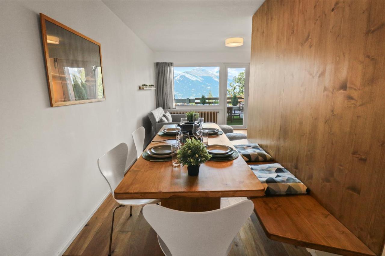 Superbe Appartement Avec Piscine Nendaz Exteriér fotografie
